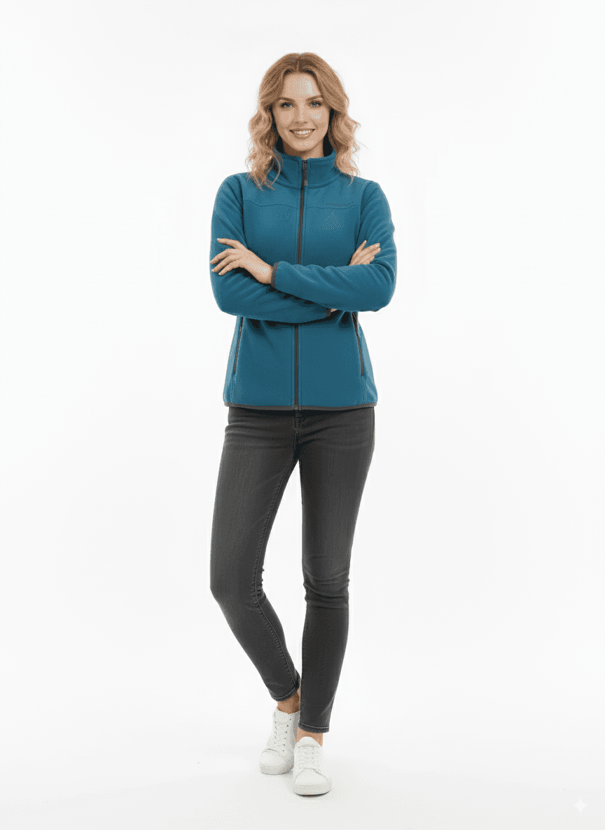 Sudadera Eco Fleece Ligero Para Mujer